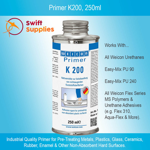 Primer K200 - Primer for Metals, Plastics and Rubber - 250ml Can