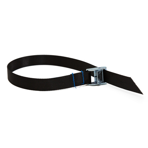 Cam Buckle Straps, Black, High Strength Polyester