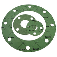 GKT,  15NB Table D & E  BS3063 Full Face Gasket, 1.5mm Conafi Gasket Fibre