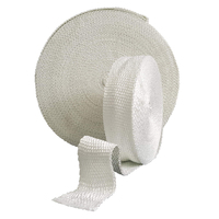 Fibreglass Exhaust Wrap Tape - 3mm Thick x 50mm Wide x  5 Metres Long