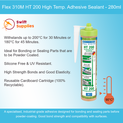 Flex 310M HT 200 High Temperature Adhesive Sealant - 280ml