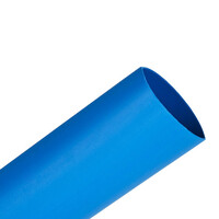 Heat-Shrink Tube Pack, Blue   1.5mm Dia x 20 Metres (Single Wall, 2:1 Shrink)
