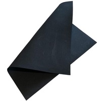 Neoprene Sponge Sheet (Black, Non-Adhesive) -  2mm Thick x  480mm x 480mm
