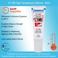 HT 300 High Temperature Silicone -  85ml Tube
