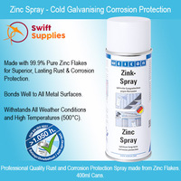 Zinc Spray - Cold Galvanising Corrosion Protection - 400ml