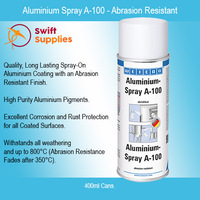 Aluminium Spray A-100 - Abrasion Resistant - 400ml