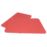 Red Fibre Vulcanised Gasket Sheet - 0.8mm Thick x 1000mm x 1200mm