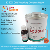SC 2000 Cold Vulcanising Cement Adhesive + UTR20 Hardener - 1kg Kit