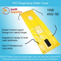 PVC Flange Spray Shield / Cover -  15NB ANSI 150