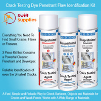 Crack Testing Dye Penetrant Flaw Identification Kit