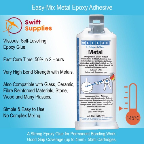 Easy-Mix Metal Epoxy Adhesive - 50ml