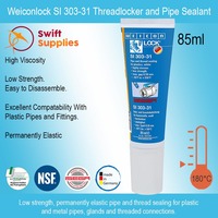Weiconlock SI 303-31 Plastic Threadlocker and Pipe Sealant - 85ml