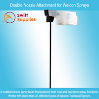 Double Nozzle Attachment for Weicon Sprays
