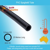 PVC Spaghetti Tube -  4mm ID x 25 Metres Long