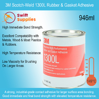 3M Scotch-Weld 1300L Rubber and Gasket Contact Adhesive - 946ml Can