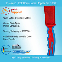 Insulated Hook Knife Cable Stripper No. 1000