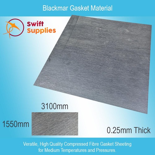 Blackmar Gasket Material - 0.25mm Thick x 1550mm x 3100mm Sheets