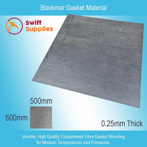 Blackmar Gasket Material - 0.25mm Thick x 500mm x 500mm Sheets