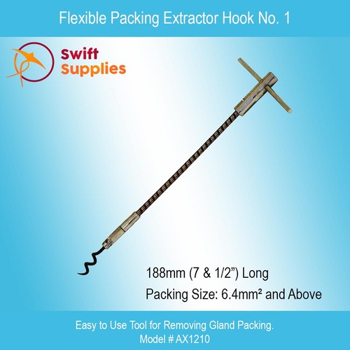Packing Hook - No.1 Flexible Extractor - 7 & 1/2" Long