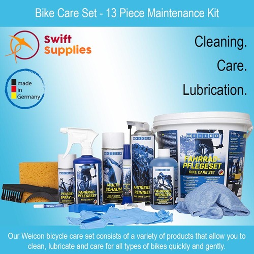Bike Care Set - 13 Piece Maintenance Kit