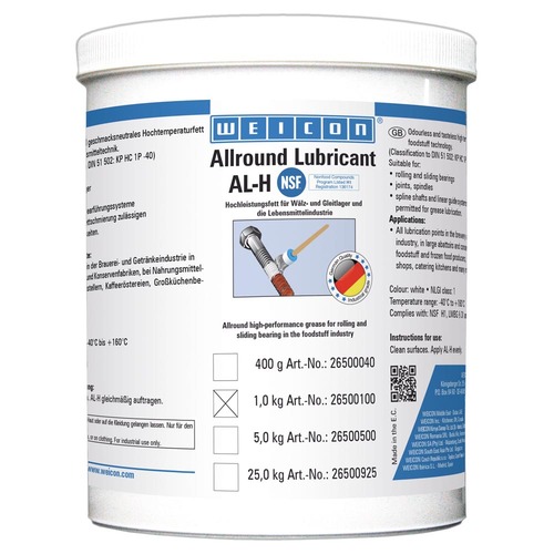 AL-H Heat Resistant Grease - 1kg Container