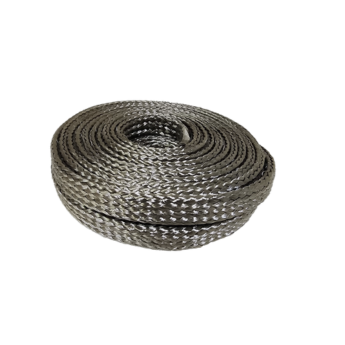 Basalt Braided Insulation Sleeving - 12.7mm ID (Per Metre)