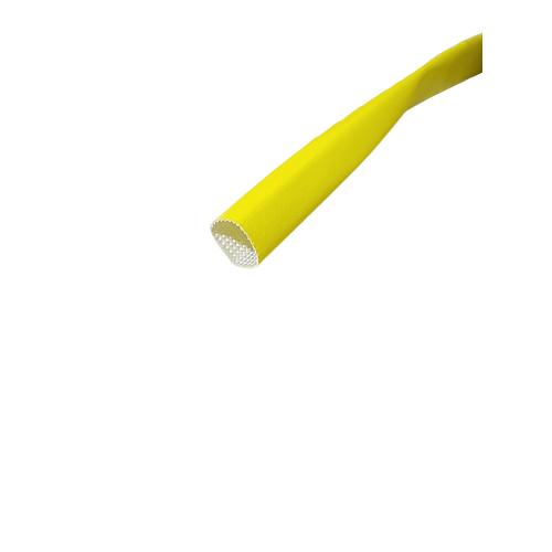 Acrylic Fibreglass Sleeving - Yellow (Full Roll) - 6mm Dia x 100 Metres Long
