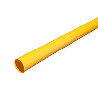 Heat Shrink Tube, Yellow   1.5mm Dia x 1200mm Long (Single Wall, 2:1 Shrink)