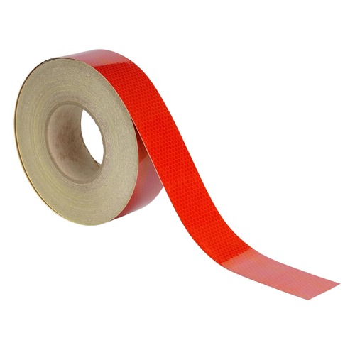 3M 4092 Diamond Reflective Red - 25mm Wide x 45.7 Metres Long