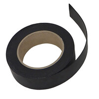 Nitrile Rubber Strip 0.8mm Thick x  25mm Wide, Black (Per Metre)
