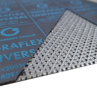 Sigraflex Universal Tanged Graphite Gasket Sheet - 1.5mm Thick x  495mm Square