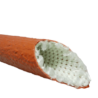 Fyrejacket - Silicone Coated Fibreglass Sleeve -  12.5mm ID (Per Metre)