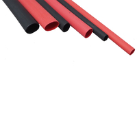 Dual Wall, Adhesive Lined Heat Shrink Tube Kit 6 Pieces x 300mm, Red & Black