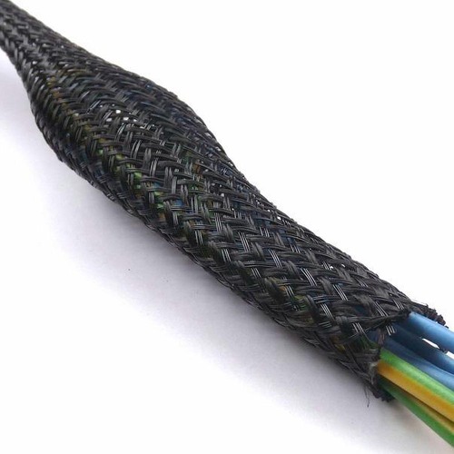 Expandable Polyester Cable Sleeve - 1mm to 6mm Dia - 500 Metres Long