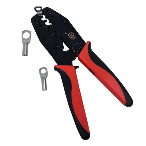 Copper Lug Link Ratchet Crimp Tool 10mm² to 25mm²