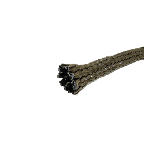 Basalt Braided Insulation Sleeving - 12.7mm ID (Per Metre)