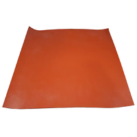 Silicone Rubber Sheet (Red, FDA)  0.8mm Thick x 1200mm (60 Duro, Per Metre)