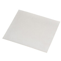 Silicone Rubber Pre-Cut Mat (White, FDA)  3mm x  600mm Square (60 Duro)
