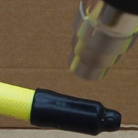 Heat Shrink End Caps (Glue Lined)   8mm to   2mm,  25mm Long