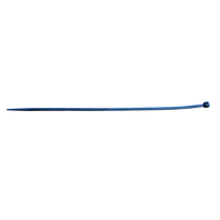 Nylon UV Resistant Cable Tie - 100mm Long x 2.5mm Wide, Black, Pack of 100