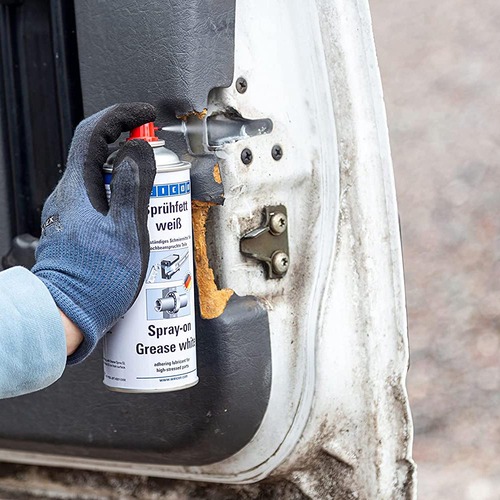 Spray-On Grease White, Universal Sprayable Grease - 400ml