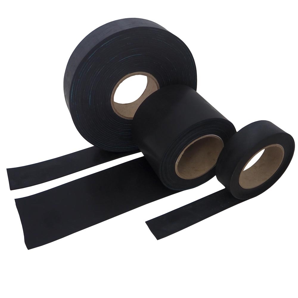 Flexible EPDM Rubber Strip (50 ft Long and 1 inch Wide) for