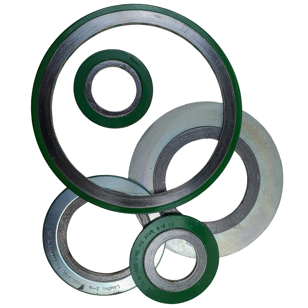 Spiral Wound Gaskets, Style WR to Suit ANSI 150 Flanges CS316Graph