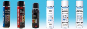 Adhesive Sprays - Spray On Glues from Leading Manufacturers