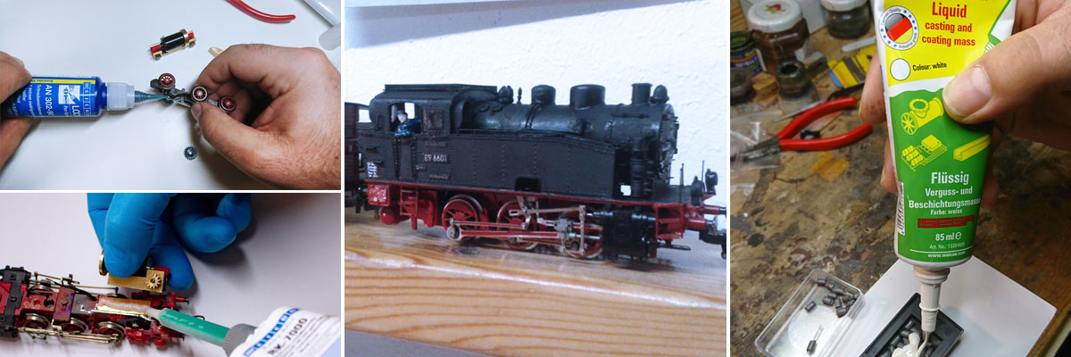 Adhesives for Model Railway Work Multi Application Banner