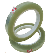 Two Rolls of 3M 5 Clear Electrical Insulation Tape - Class B Insulation