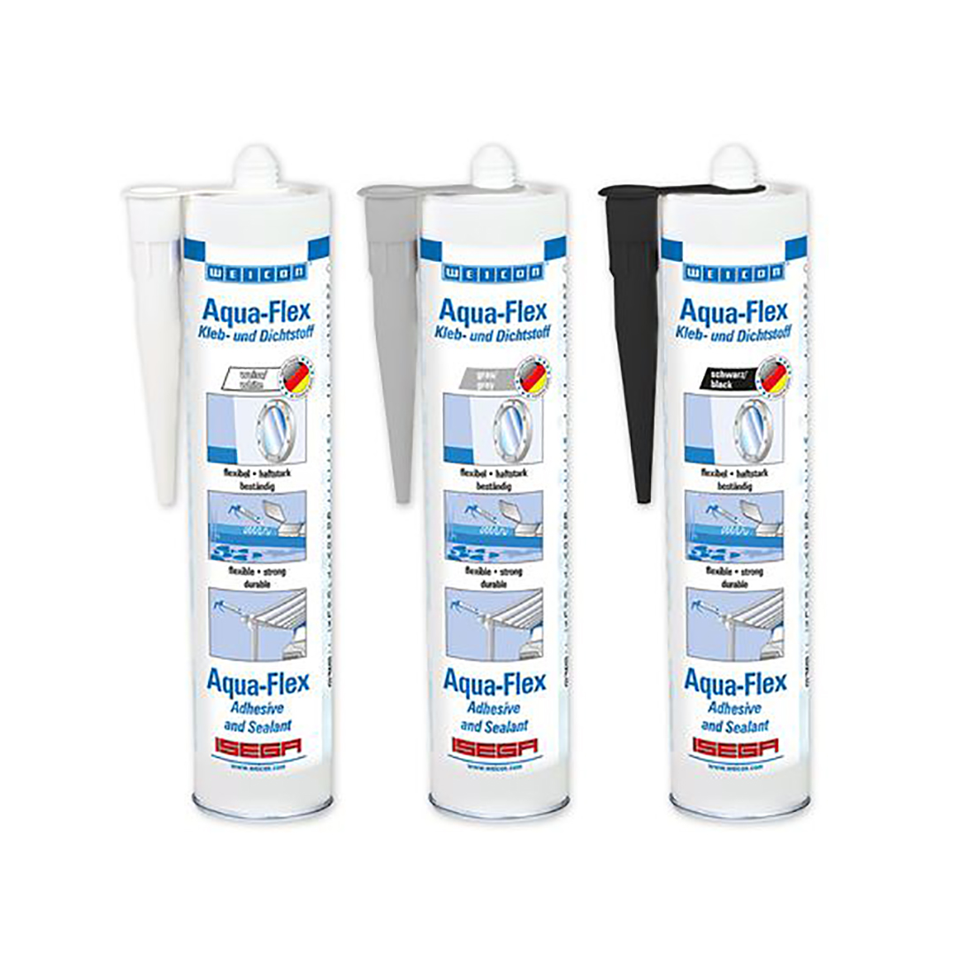 Aqua-Flex Underwater Adhesive Sealants Range