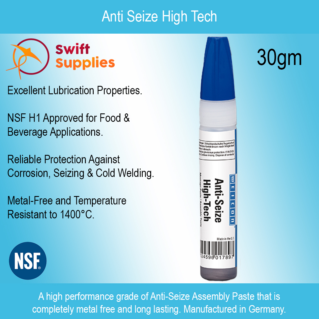 Anti-Seize High Tech, 30gm - Info Image