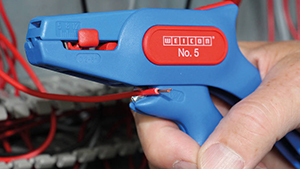 Automatic Cable & Wire Stripper with a cable cutter in the handle.