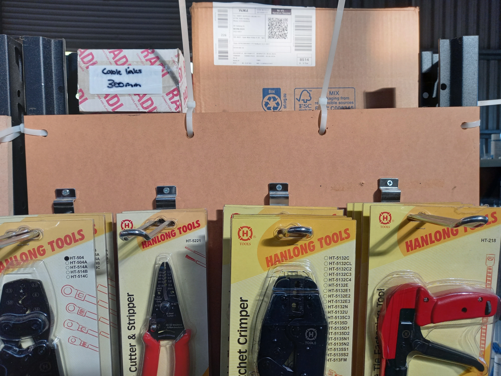 Natural Cable Ties from Swift Supplies